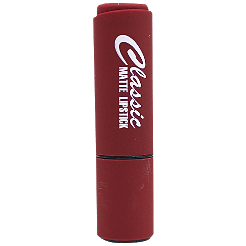 Pink Line Classic Matte Lipstick, 18 g Light Maroon 
