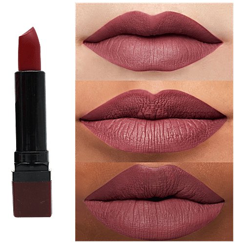 Pink Line Locking Matte Lipstick, 29 g Beauty Red 