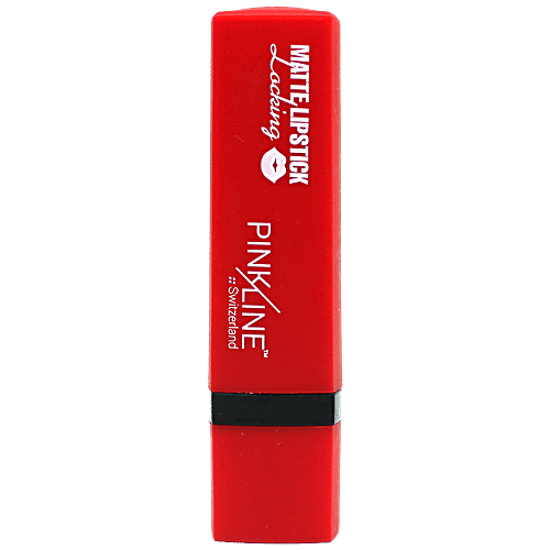Pink Line Locking Matte Lipstick, 29 g Juicy Orange 