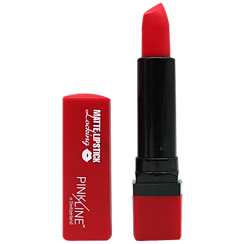 Pink Line Locking Matte Lipstick, 29 g Sweet Red 