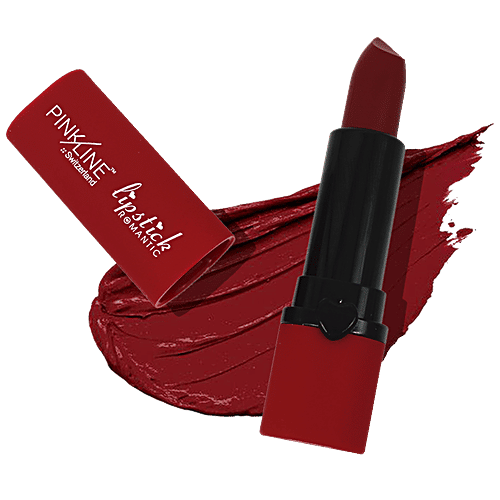 Pink Line Romantic Lipstick, 29g Metallic Red 