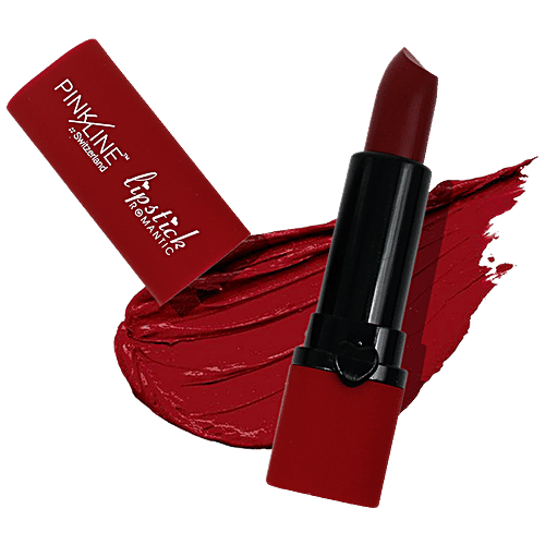 Pink Line Romantic Lipstick, 29 g Gumness Maroon 