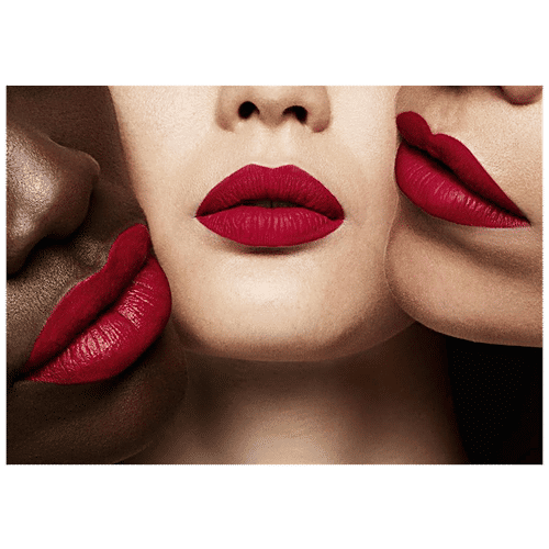 Pink Line Luxury Matte Lipstick, 26 g Retro Red 