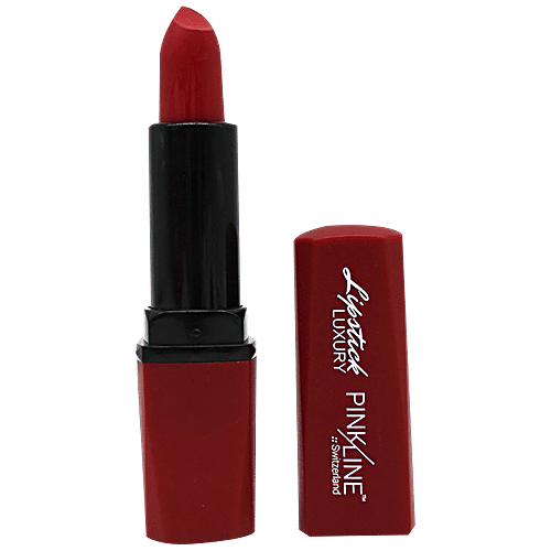 Pink Line Luxury Matte Lipstick, 26 g Royal Red 