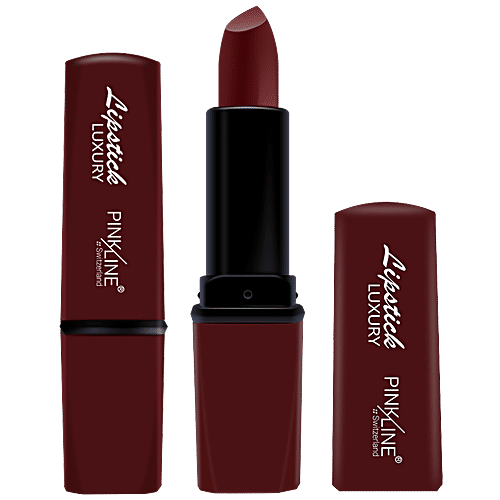 Pink Line Luxury Matte Lipstick, 29 g Antique Red 