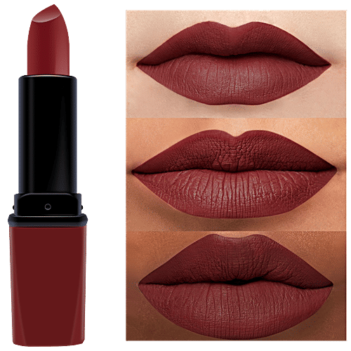 Pink Line Luxury Matte Lipstick, 29 g Royal Red 