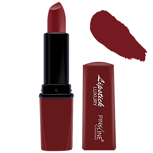Pink Line Luxury Matte Lipstick, 29 g Royal Red 