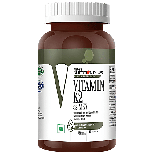 Buy Abbies Nutrition Plus Health Supplement Vitamin K2 Online at Best