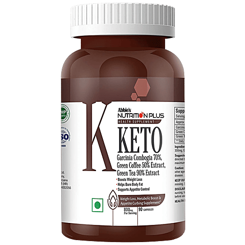 Abbies Nutrition Plus Health Supplement - Keto, 90 pcs  