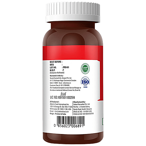 Abbies Nutrition Plus Health Supplement - Pro Biotic, 60 pcs  