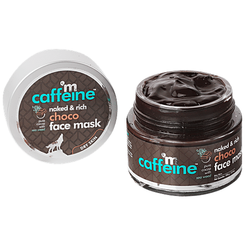 Buy mCaffeine Hydrating Choco Clay Face Mask/Pack With Cocoa, Aloe