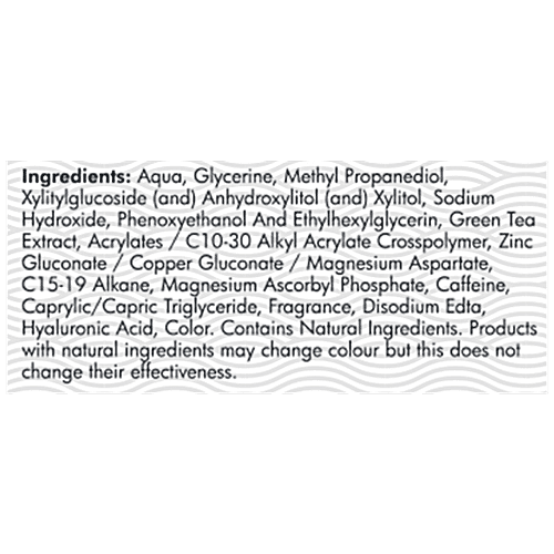 mCaffeine Vitamin C Green Tea Night Gel - With Hyaluronic Acid, 72 Hrs Hydrating, 50 ml