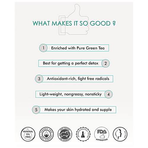 mCaffeine Vitamin C Green Tea Body Lotion - With Shea Butter, Lightweight, Non-Greasy Moisturizer, 200 ml  