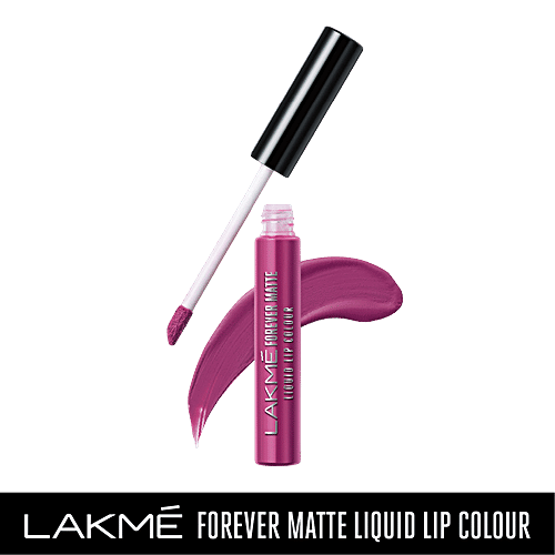 Lakme Forever Matte Liquid Lip Colour, 5.6 ml Pink Trip 