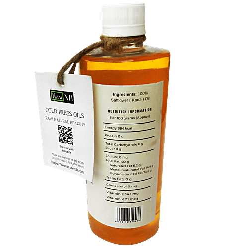 Buy RawNH Cold Pressed Safflower Oil Online at Best Price of Rs 349