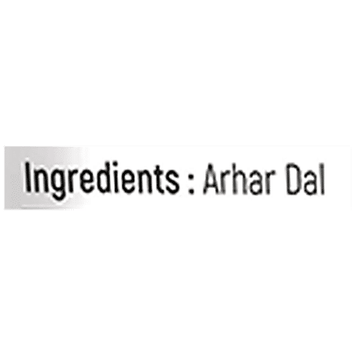 Nourish Unpolished & Healthy Arhar Dal, 500 g Pouch Pure & Natural