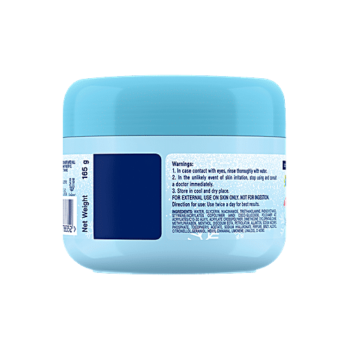 Vaseline Body Ice Cream - Keeps Your Skin Fresh & Hydrated, Instant Cooling, 165 g  Instant Cooling