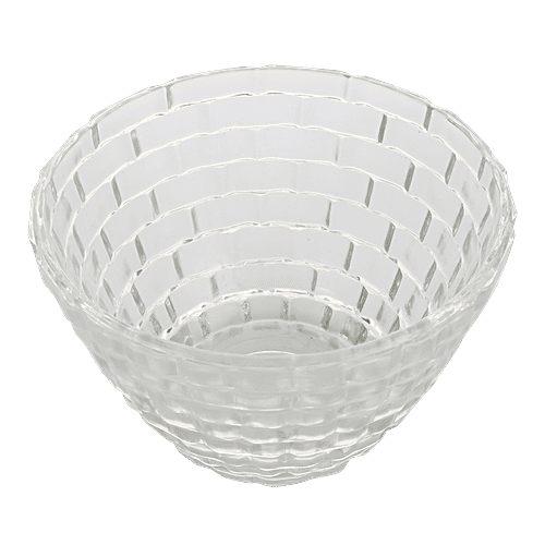 Glass Ideas  Glass Dessert & Ice Cream Bowl, 300 ml (Set of 4) Heat Resistant