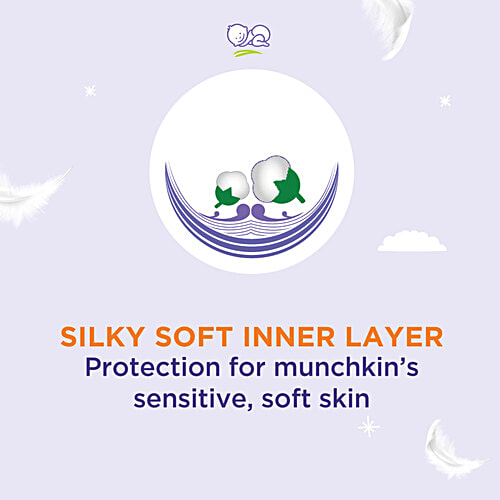 Himalaya Total Care Baby Diaper Pants - Extra Large, 12-17 kg, With Anti-Rash Shield, 74 pcs