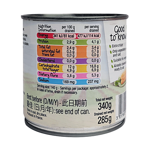 Daucy Extra Crisp Sweet Corn, 340 g  