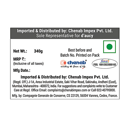 Daucy Extra Fine Green Peas, 400 g  