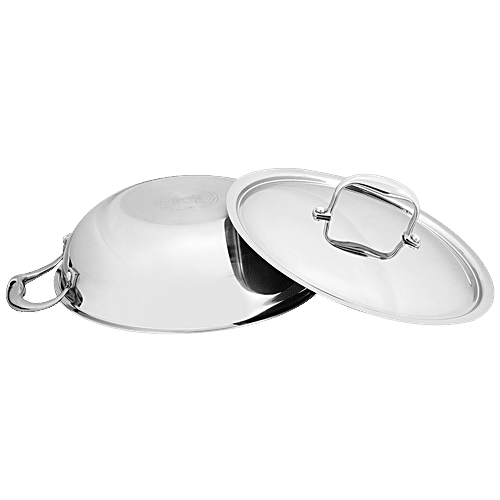 Buy Vinod Platinum Triply Stainless Steel Induction Base Extra Deep