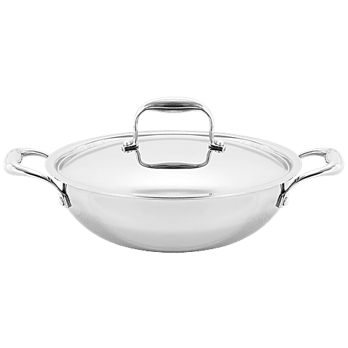 Buy Vinod Platinum Triply Stainless Steel Induction Base Extra Deep