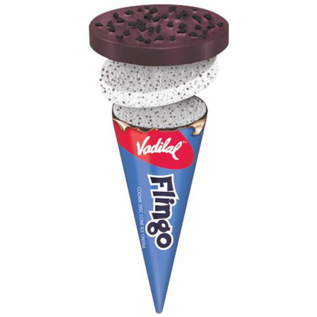 Buy VADILAL Flingo Cookie Disc Cone Ice Cream Online at Best Price of
