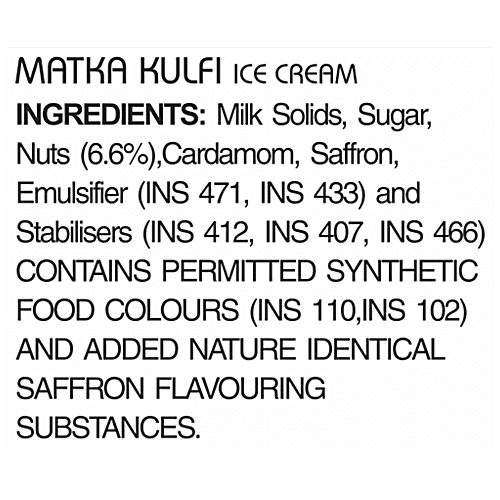 Vadilal Matka Kulfi, 100 ml  