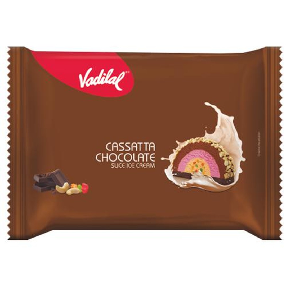 Buy VADILAL Chocolate Slice Cassata Ice Cream Online at Best Price of