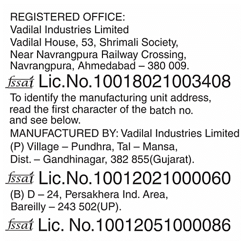 Buy VADILAL Chocolate Chips Ice Cream Cake Online at Best Price of Rs