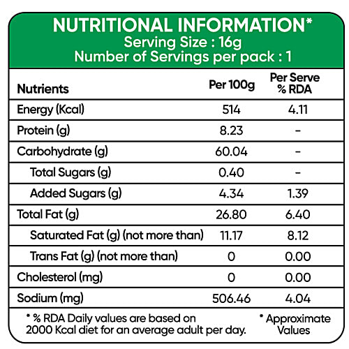 Snack Factory Pudina Masala Roasted Makhana, 11 g  