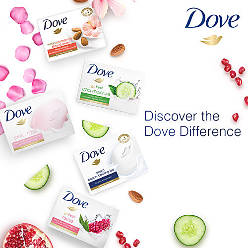 Dove Cream Beauty Bathing Bar, 225 g (Pack of 3) 