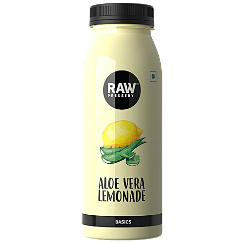 Raw Pressery Cold Extracted Juice - Aloe Vera Lemonade, 200 ml  