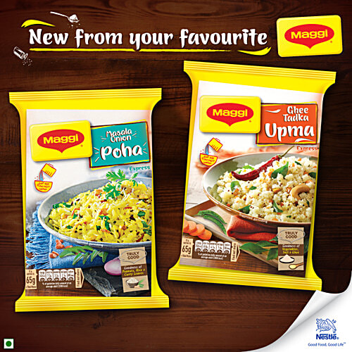Buy MAGGI Masala Onion Poha Express Ready To Eat In 4 Minutes Online at Best Price of Rs 25