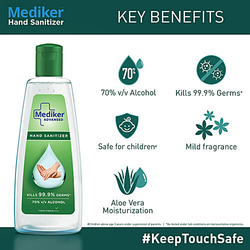 Mediker Hand Sanitizer, 90 ml  