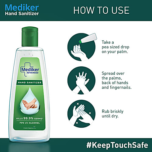 Mediker Hand Sanitizer, 90 ml  