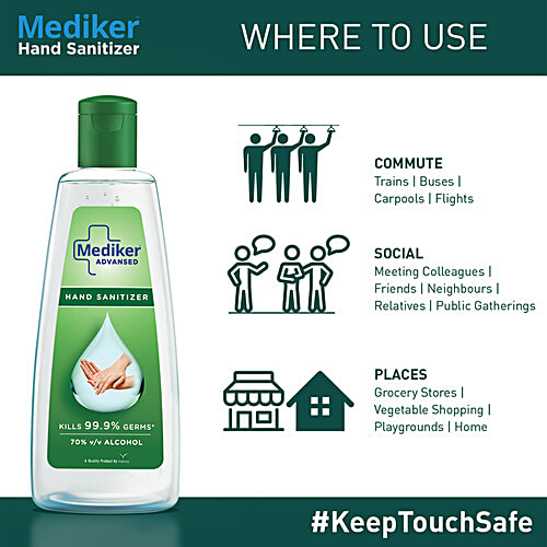Mediker Hand Sanitizer, 90 ml  