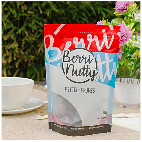 Berrinutty Premium Pitted Prunes, 200 g  