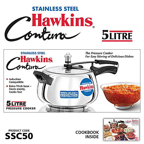 Buy Hawkins Contura Stainless Steel Inner Lid Pressure Cooker