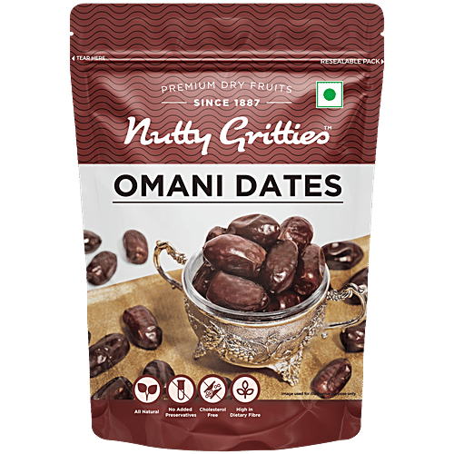 Nutty Gritties Omani Dates, 500 g