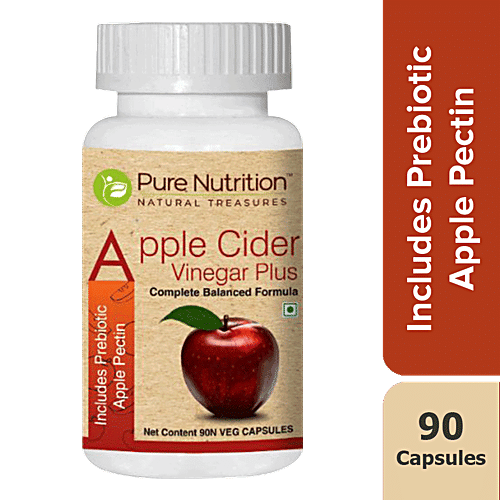 Buy Pure Nutrition Apple Cider Vinegar Plus Capsules Prebiotic Apple