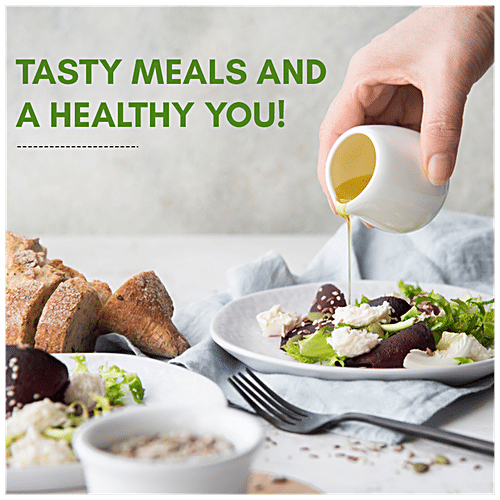 Pure Nutrition  Pure Nutrition Raw Cold Pressed Virgin Olive Oil, Moisturizer for Skin & Hair, Ideal for Dressing & Garnishing  (Glass Bottle), 500 ml Glass Bottle Richness of Antioxidants