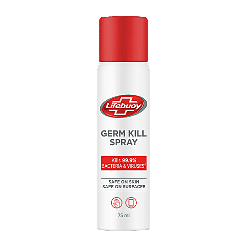 Buy Lifebuoy Antibacterial Germ Kill Spray Safe On Skin, Safe On Surfaces, No Gas Online at