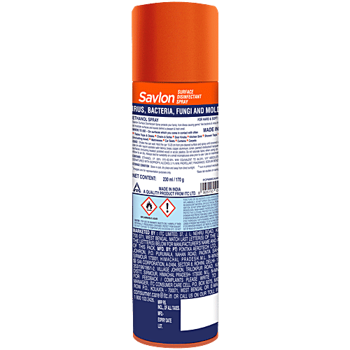 Savlon Surface Disinfectant Spray - Fresh, 170 g