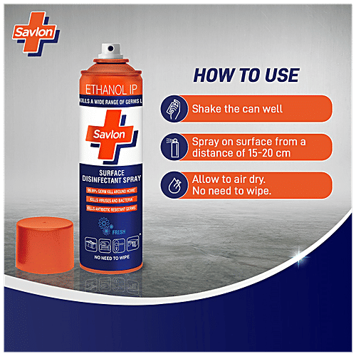 Buy Savlon Surface Disinfectant Spray Sanitiser Germ Protection
