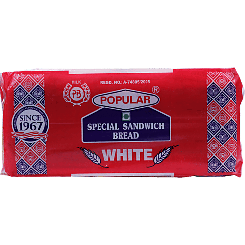 Buy Popular White Sandwich Bread Online at Best Price of Rs 60 bigbasket