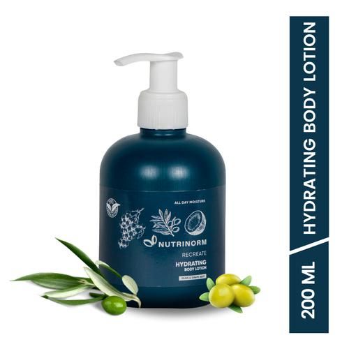 Buy Nutrinorm Recreate Hydrating Body Lotion - Olive & Grape Seed Online at  Best Price of Rs 349 - bigbasket