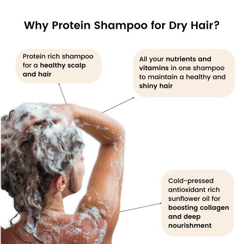 Buy Nutrinorm Captivate Protein Shampoo - Moong & Coconut, For Dry Hair  Online at Best Price of Rs  - bigbasket