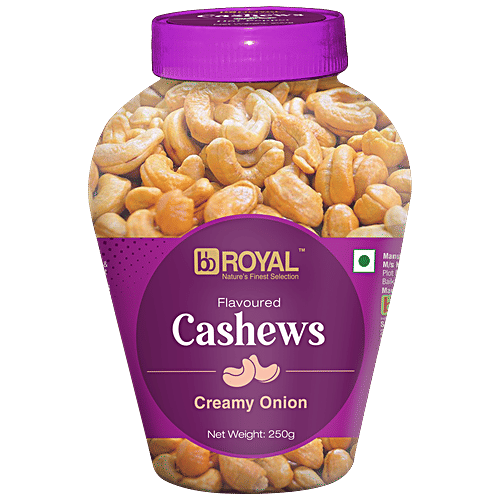 bb Royal Flavoured Cashew/Kajus - Creamy Onion, 250 g  